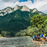 Imagen: Descensos en balsas en el cañón del Dunajec