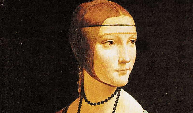 Dama z gronostajem, Leonardo da Vinci. Muzeum Narodowe w Krakowie