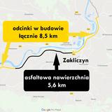 Obrazek: Szybki rzut oka na budowę VeloDunajec / EV11 w gminie Zakliczyn